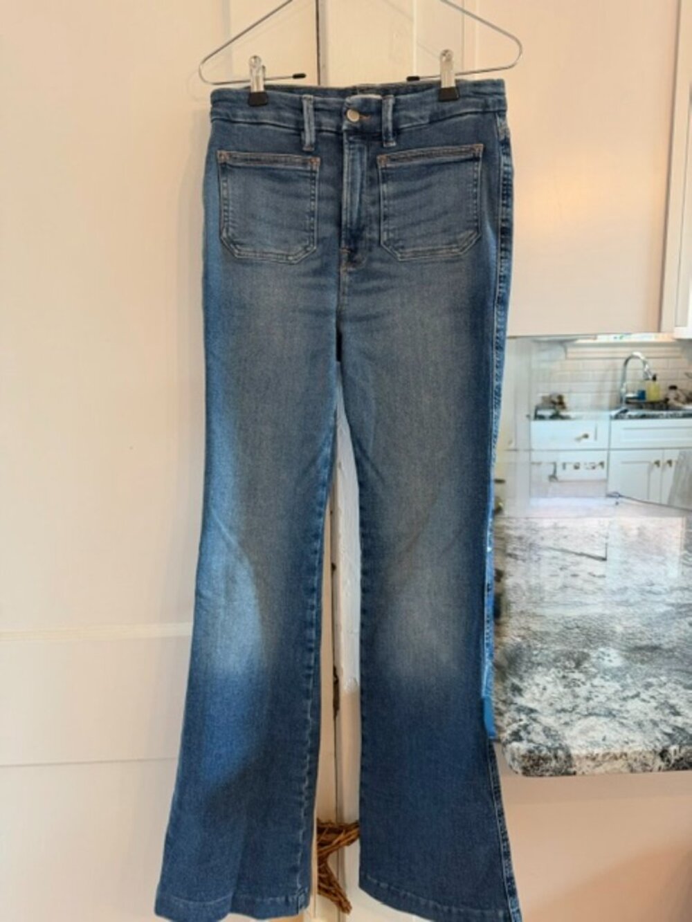 GOOD AMERICAN GOOD CURVE BOOTCUT JEANS